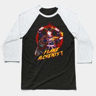 Flame Alchemist Baseball T-Shirt